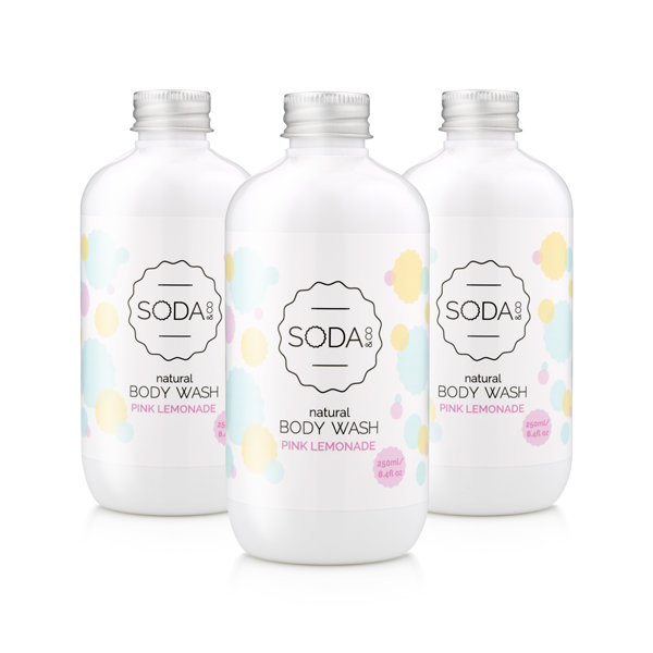 Pink Lemonade Body Wash 3 Pack